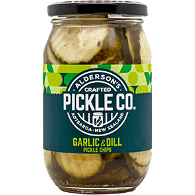 Aldersons Garlic & Dill Pickle Chips 985gm