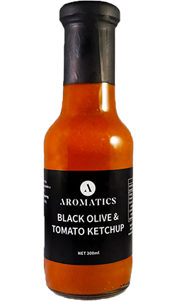 Aromatics Black Garlic & Tomato Ketchup 300ml