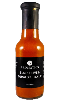 Aromatics Blk Olive Tom Ketchup