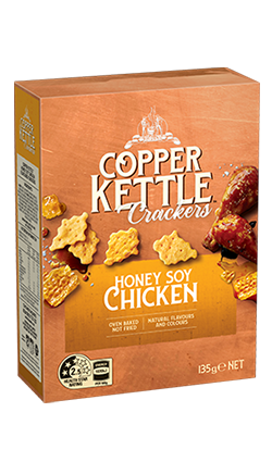 Kettle Crackers Honey Soy Chicken 135g