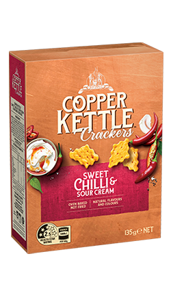 Kettle Crackers Sweet Chilli & Sour Cream 135g