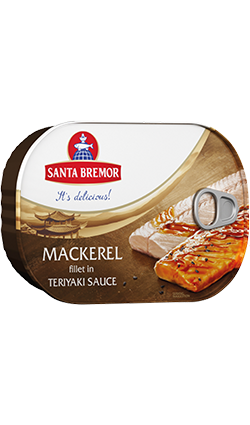 Mackerel Fillets in Teriyaki Sauce 190gm