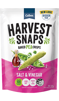 Pea Crisps Salt & Vinegar 120gm