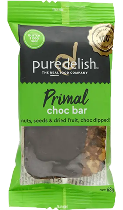 Pure Delish Primal Choc Bar 68g
