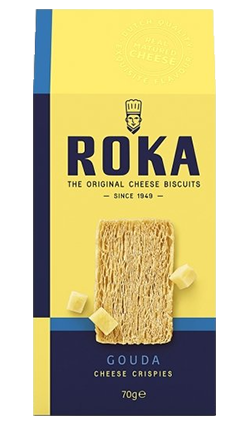 Roka Gouda Cheese Crispies 70gm
