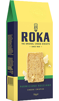 Roka Paramagiano Cheese Crispies 70gm