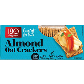 180 Almond Oat Crackers