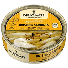 Sardines with Mediterranean Spices 160gm Diplomats