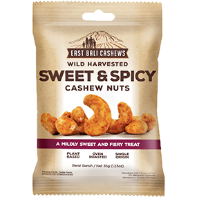 Sweet & Spicy Cashews 35g