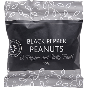 Black Pepper Peanuts 100gm