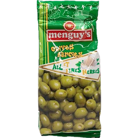 Olives Green with Herbs Menguys 170gm