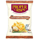Proper Crisps Onion with Green Chives 150gm