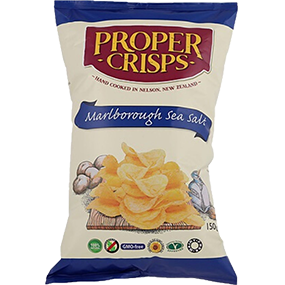 Proper Crisps Sea Salt 150gm