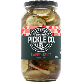 Aldersons Sweet & Spicy Pickle Chips 985gm