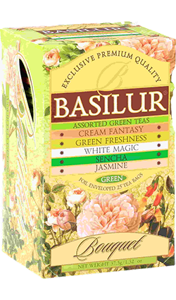 Assorted Green Tea Bouquet 25 Bags