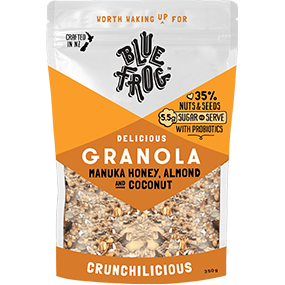Blue Frog Granola Manuka Honey Almond