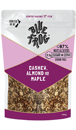 Blue Frog Cashew Almond & Maple 350g