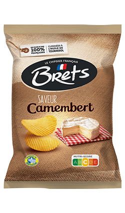 Brets Camembert Chips 125g
