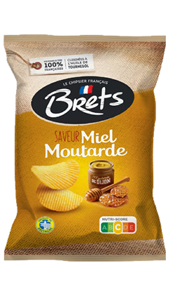 Brets Honey Mustard Chips 125g
