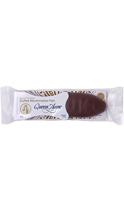 Dark Choc Coffee Marshmallow Fish 50gm