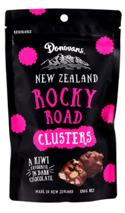 Donovans Mint Biscuit Clusters 150g