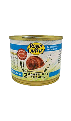 Escargots Snails 2 Doz Tin
