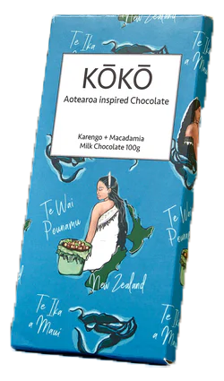 Koko Karengo Macadamia Milk Choc 100g