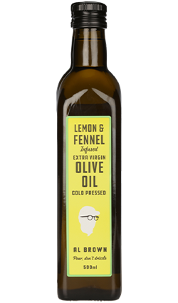 Lemon & Fennel Infused Olive Oil 500ml