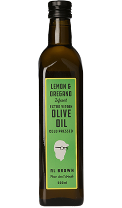 Lemon & Oregano Infused Olive Oil 500ml