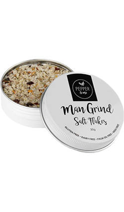 Man Grind Salt Flakes 30gm Tin