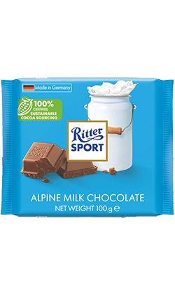 Ritter Sport Alpen Milk Chocolate 100g