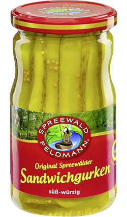 Sandwich Gherkins Spreewald 330gm