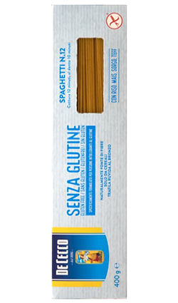 Spaghetti Gluten Free 400gm De Cecco