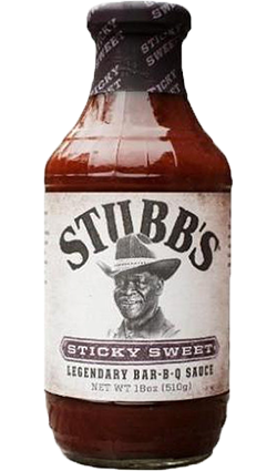 Stubbs Sticky Sweet BBQ Sauce 510g