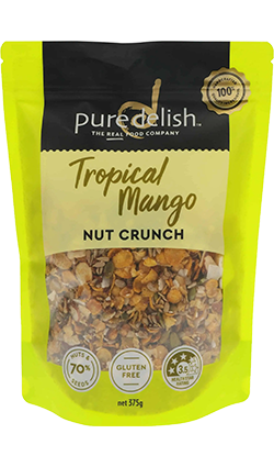 Tropical Mango Nut Crunch 375g