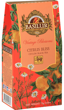 Vintage Blossoms Citrus Bliss Loose Tea 100g