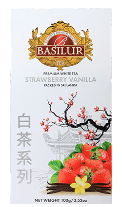 White Strawberry Vanilla Loose Tea 100gr