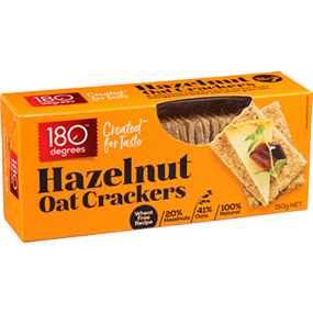 180 Hazelnut Oat Crackers