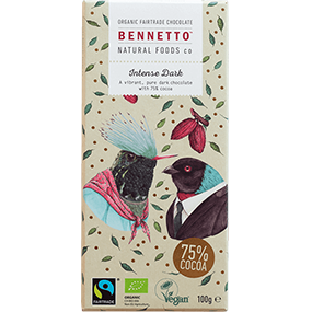 Bennetto Intense Dark Chocolate 100gm