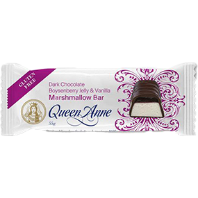 Boysenberry Jelly & Dark Choc Marshmallow Bar 55gm