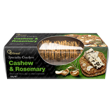 OB Finest Cashew & Rosemary Crackers 150gm
