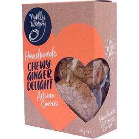 Zingy Ginger Delight Cookies 185gm