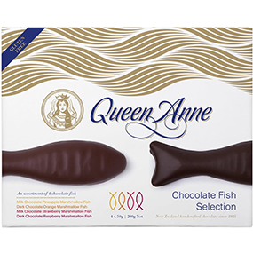 Chocolate Fish Collection(Orange,Pineapple, Strawberry,Raspberry) 200gm