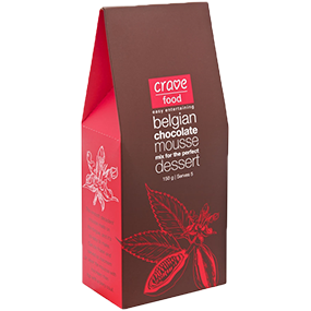 Crave Food Chocolate Mousse Belgian 150gms