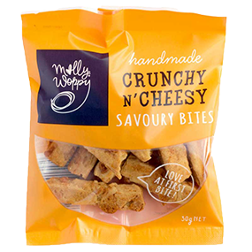 Molly Woppy Crunchy n Cheesy Bits 30gm