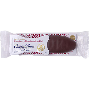Dark Chocolate Raspberry Marshmallow Fish 50gm