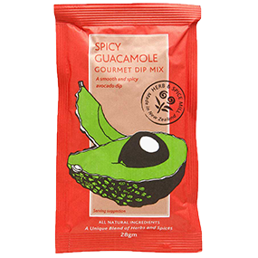 Herb & Spice Mill Spicy Guacamole Dip