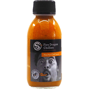 Fire Dragon Chillies Xtra Hot Chilli Sauce 125ml