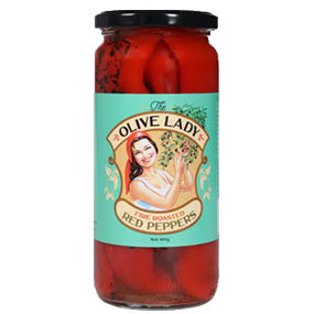 Fire Roasted Red Peppers 465gm
