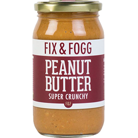 Fix & Fogg Peanut Butter Super Crunchy 375gm